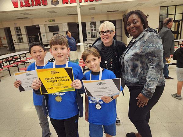 Congratulations to LMT Shelley Kappeler and her FIRST Lego League (FLL) team! The team won a “golden ticket” and qualified for the FLL Regional Championship competition! 